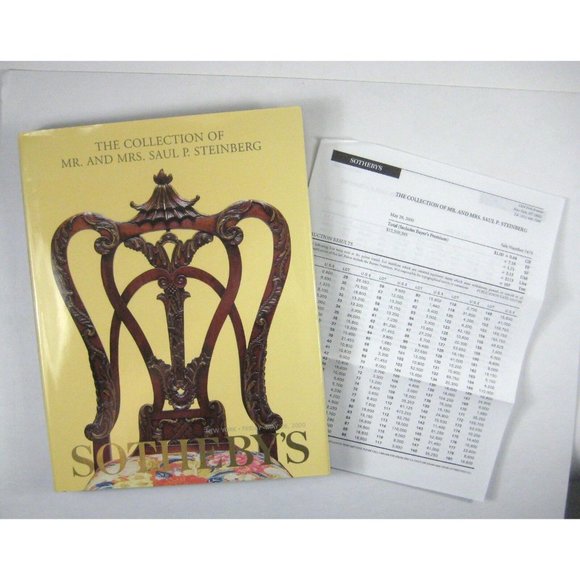 Sothebys Auction Catalog 2000 Collection Steinberg 7479 Chinese Porcelain Silver - Picture 2 of 8